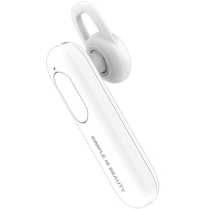 Bluetooth handsfree XO Design BE4, πολλαπλών σημείων, A2DP, λευκό