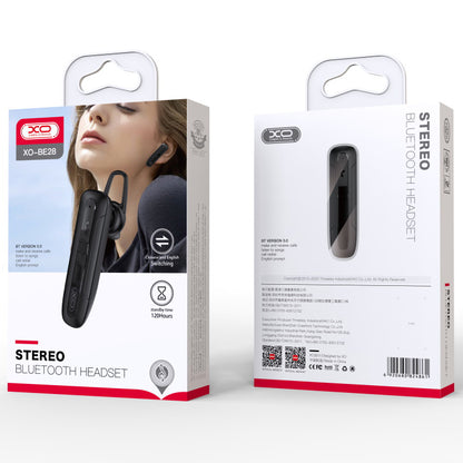 Bluetooth handsfree XO Design BE28, A2DP, μαύρο