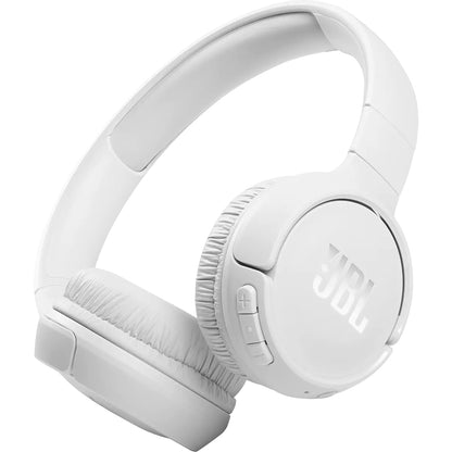 Bluetooth handsfree JBL Tune 510BT, MultiPoint, A2DP, λευκό JBLT510BTWWHTEU