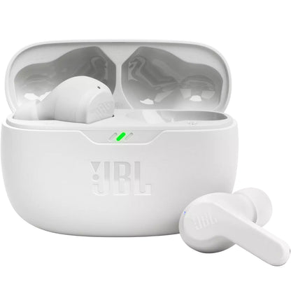 Ακουστικό Bluetooth JBL Wave Beam, TWS, λευκό JBLWBEAMWHT