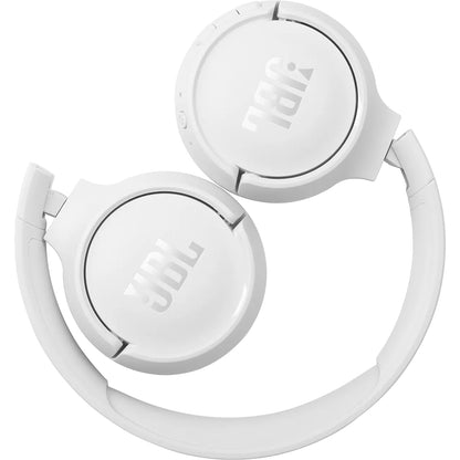 Bluetooth handsfree JBL Tune 510BT, MultiPoint, A2DP, λευκό JBLT510BTWWHTEU