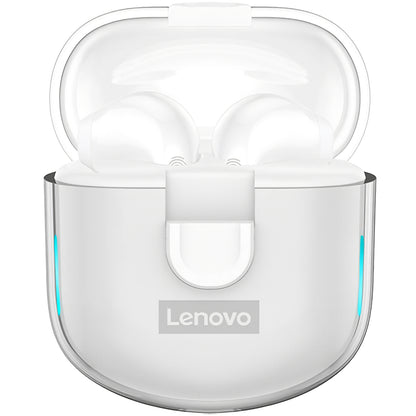 Bluetooth handsfree Lenovo LP12, TWS, Λευκό