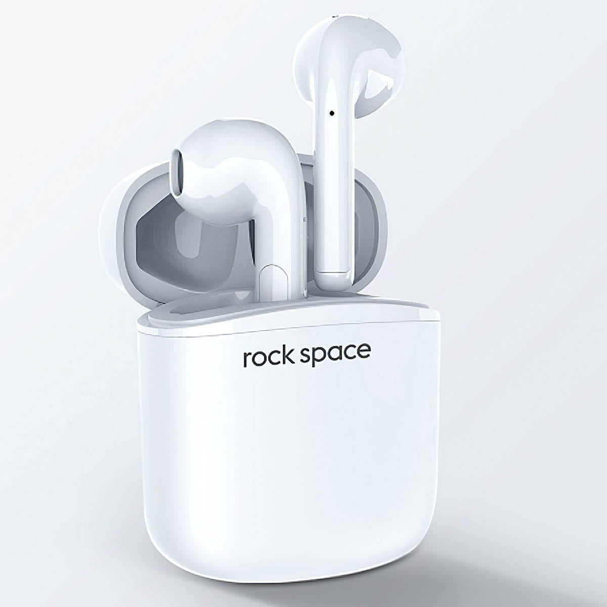 Bluetooth Rock Space EB100, TWS, Λευκό, χωρίς ακουστικά