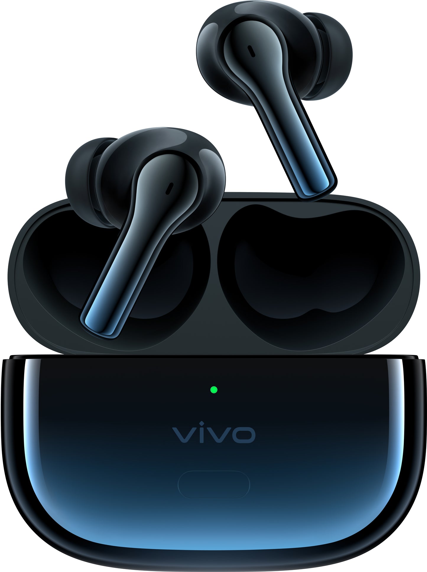 Handsfree Bluetooth vivo 2e, TWS, MultiPoint, μπλε 6020136