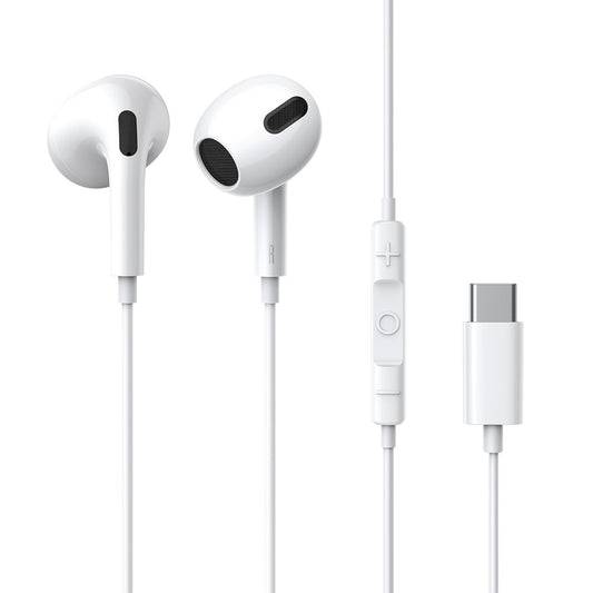 Handsfree USB-C Baseus Encok C17, Λευκό NGCR010002