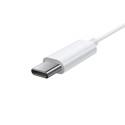 Handsfree USB-C Baseus Encok C17, Λευκό NGCR010002