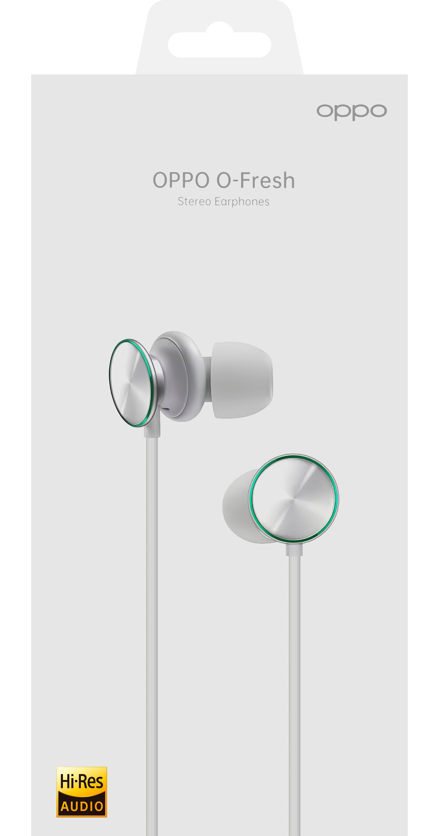 Handsfree 3.5mm Oppo MH151, Γκρι