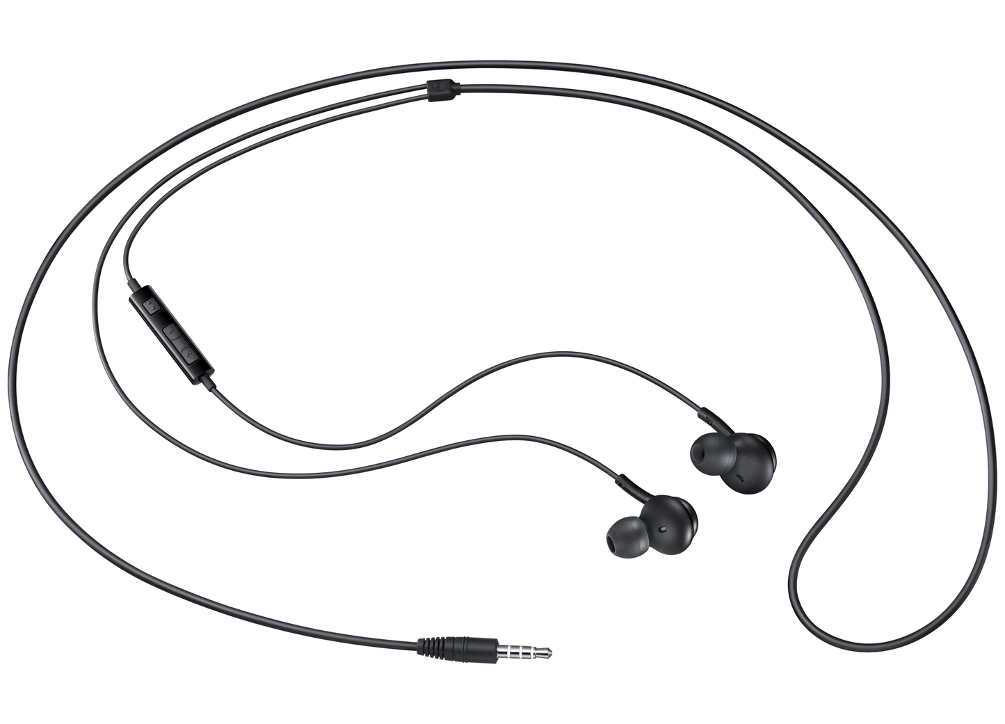 Handsfree 3.5mm Samsung, Μαύρο EO-IA500BBEGGWWW