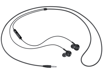 Handsfree 3.5mm Samsung, Μαύρο EO-IA500BBEGGWWW