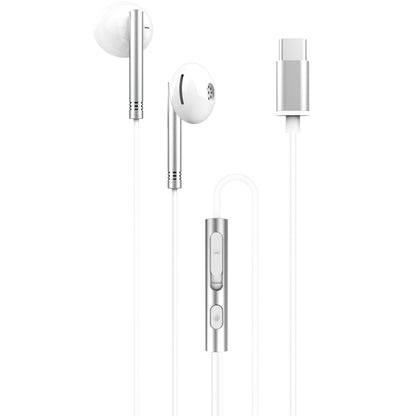 Handsfree USB-C XO Design EP29, Silver