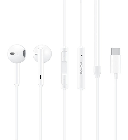 Handsfree USB-C USB-C Huawei CM33, Λευκό 55030088