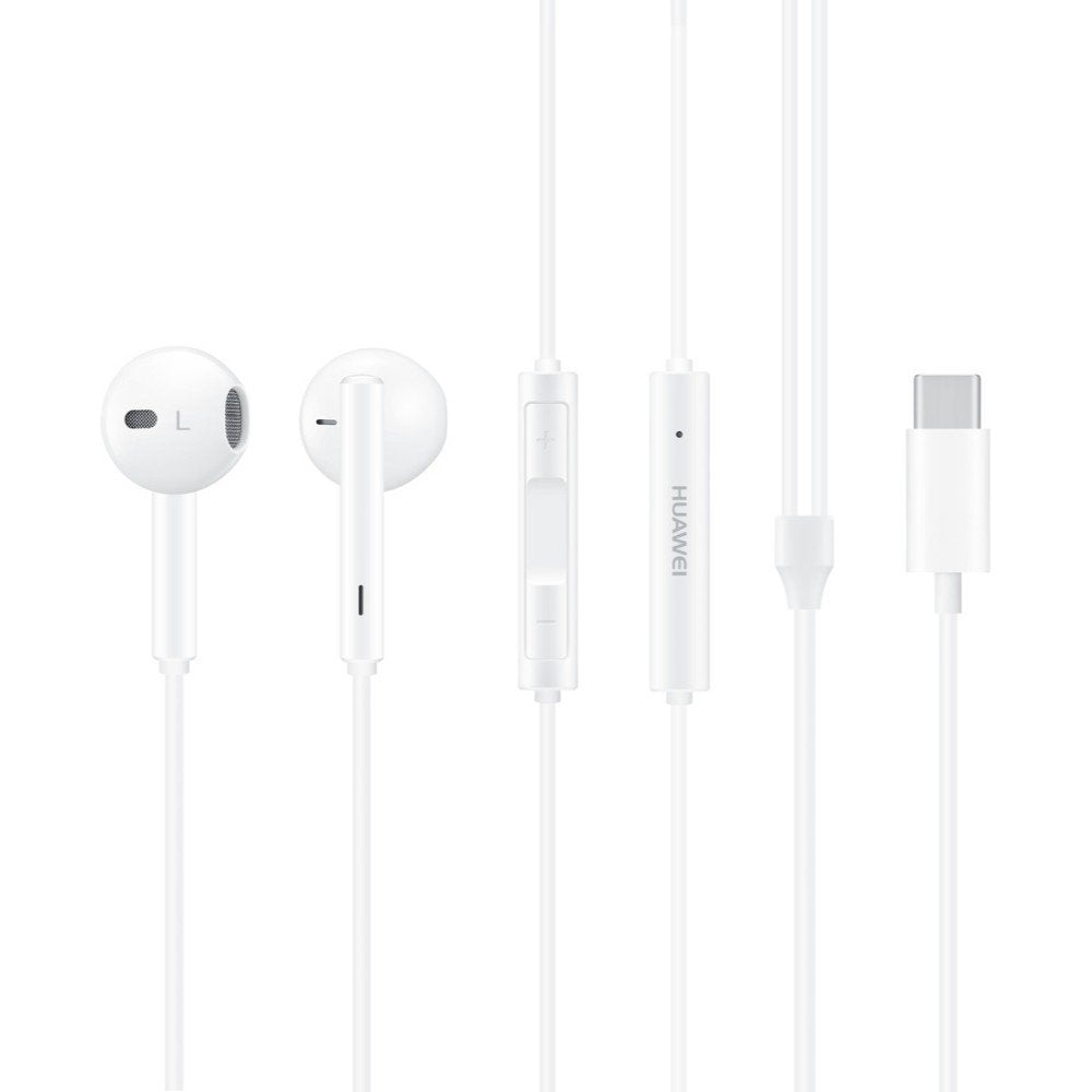 Handsfree USB-C USB-C Huawei CM33, Λευκό