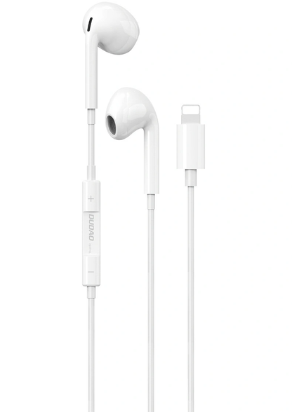 Ακουστικά Handsfree Lightning Dudao X14PROL-W1, Λευκό