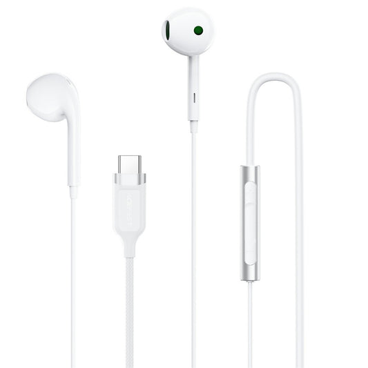 Handsfree USB-C Acefast L7, Λευκό