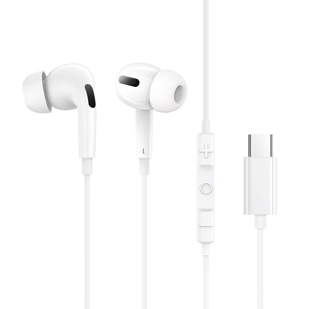 Handsfree USB-C Baseus Encok C18, Λευκό NGCR030102 