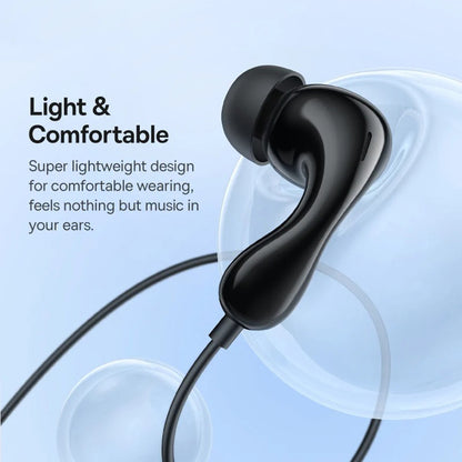 Handsfree USB-C Baseus Encok CZ20, Μαύρο A00171400113-00
