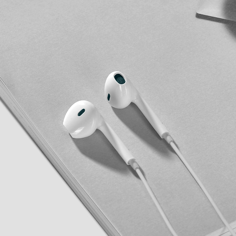 Ακουστικά handsfree USB-C Borofone BM100 Fuente, Λευκό