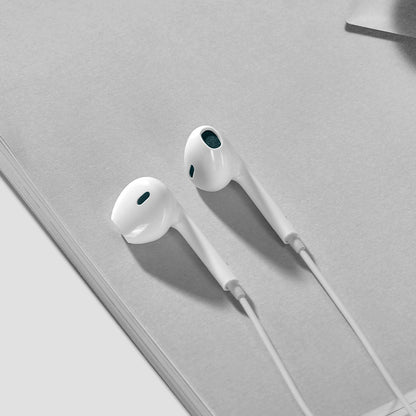 Ακουστικά handsfree USB-C Borofone BM100 Fuente, Λευκό
