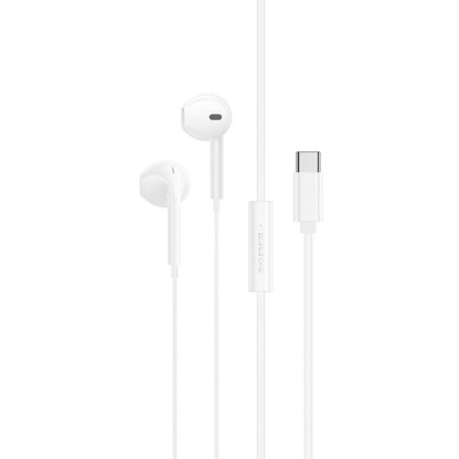 Handsfree USB-C Borofone BM99 Star, Λευκό