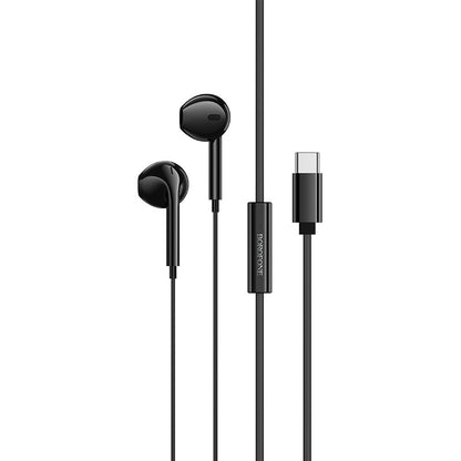 Handsfree USB-C Borofone BM99 Star, Μαύρο
