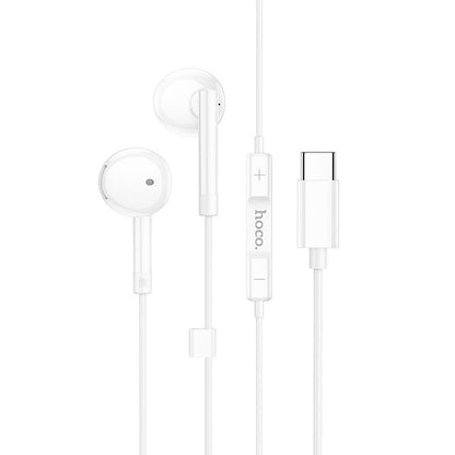 Handsfree USB-C HOCO M95, White