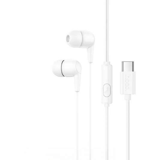 Ακουστικά USB-C HOCO M97, Λευκό