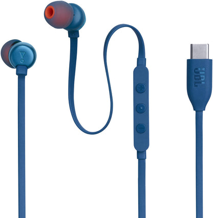 Handsfree USB-C JBL Tune 310C, Μπλε JBLT310CBLU