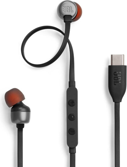 Handsfree USB-C JBL Tune 310C, Μαύρο JBLT310CBLK