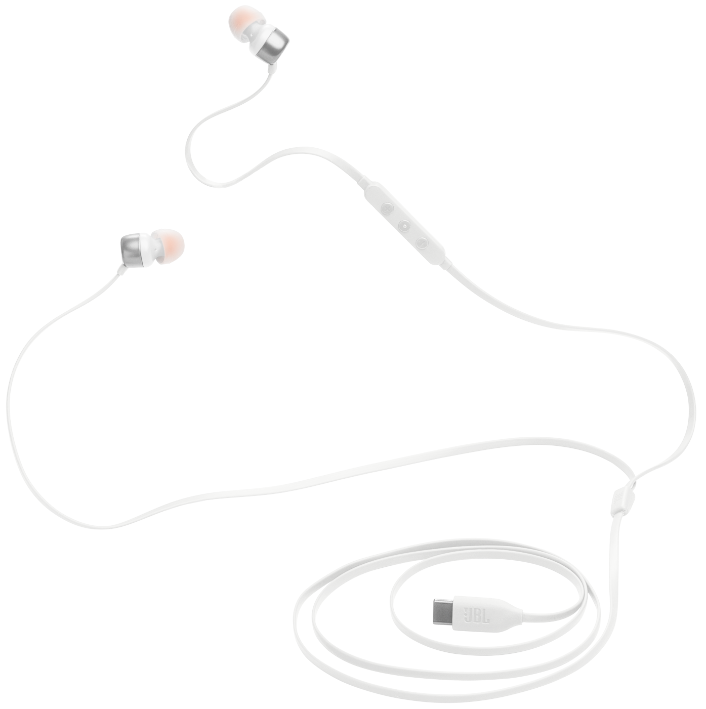 Handsfree USB-C JBL Tune 310C, Λευκό JBLT310CWHT
