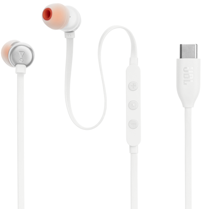 Handsfree USB-C JBL Tune 310C, Λευκό JBLT310CWHT