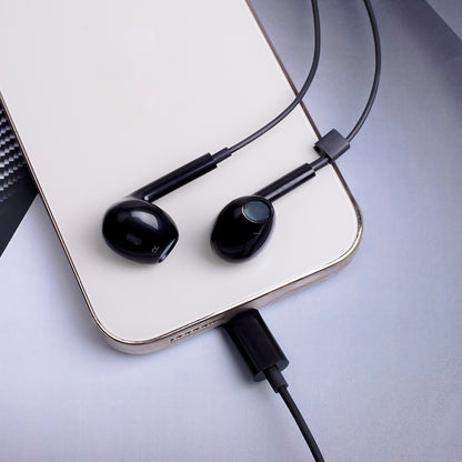 Handsfree USB-C MaXlife MXEP-04, Μαύρο