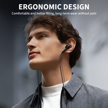 Handsfree USB-C Tech-Protect Ultraboost Core G2, Μαύρο