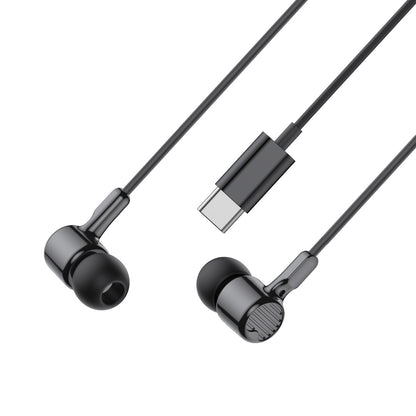 Handsfree USB-C XO Design EP81, Μαύρο