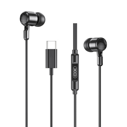 Handsfree USB-C XO Design EP81, Μαύρο