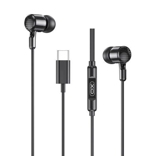 Handsfree USB-C XO Design EP81, Μαύρο