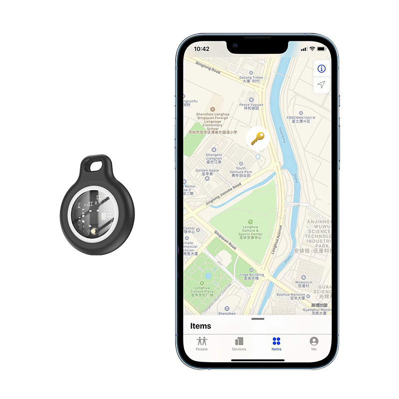 HOCO SmartTag E91 για σειρές iOS, Μαύρο