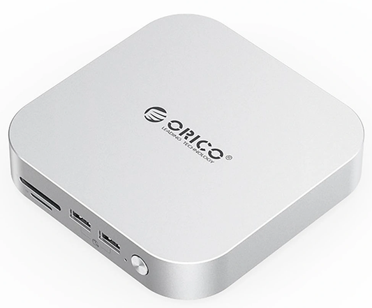 Πολυλειτουργικός Hub Orico MiniLink M49P για Apple Mac Mini M4, 9σε1, Ασημί