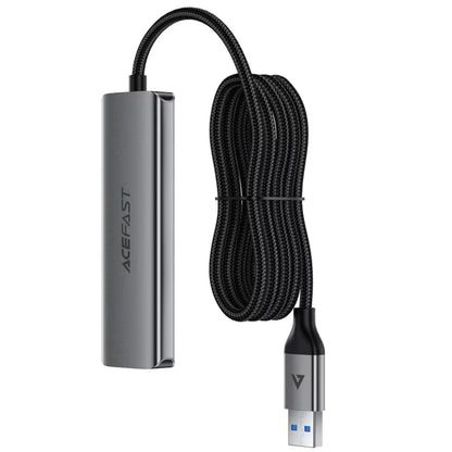 Hub USB Acefast J17, 4σε1, Γκρι