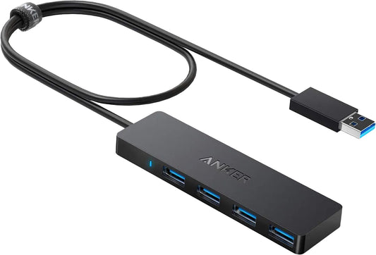 Διανομέας USB της Anker, 4 x USB-A 3.0, μαύρο A7516016 