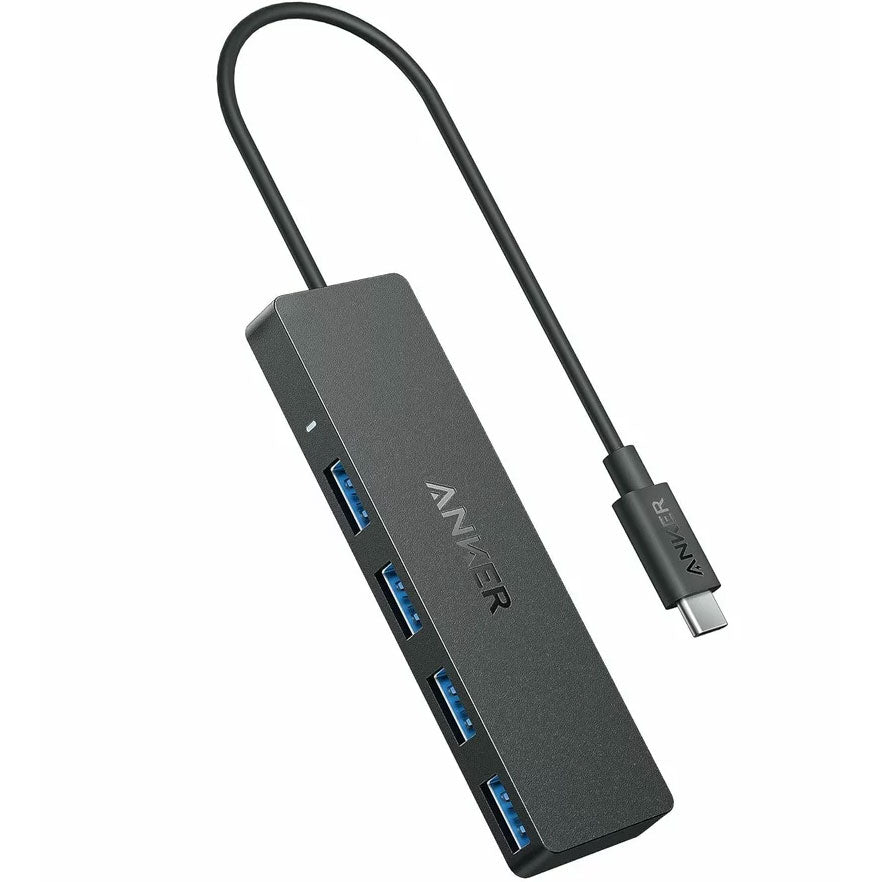 Anker USB-C Hub, 4 x USB-A 3.0, μαύρο A8309G11 