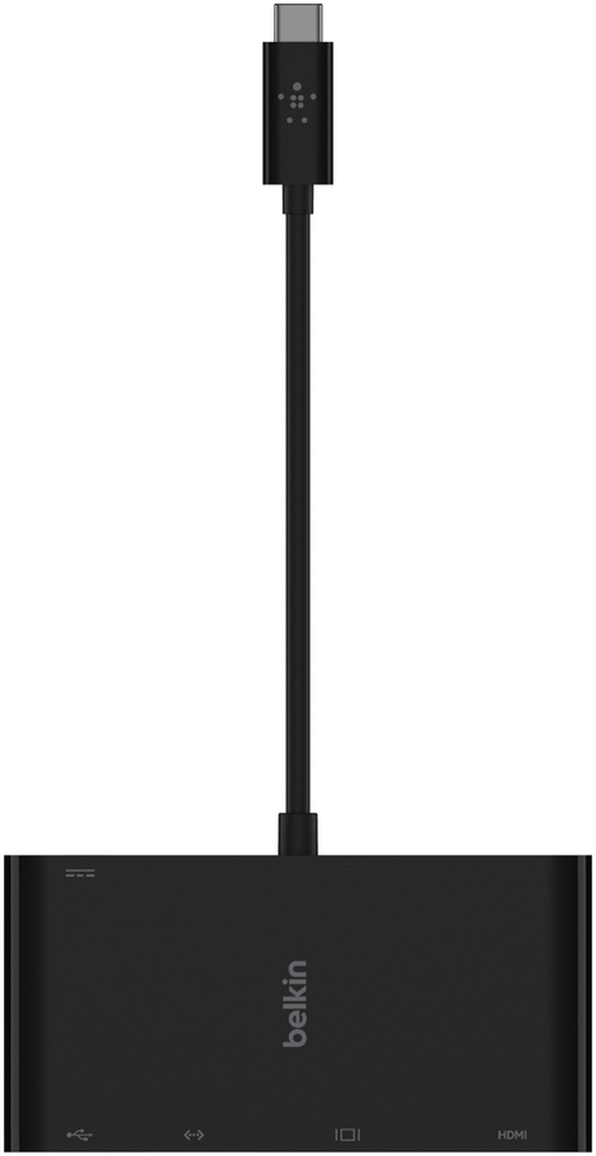 Hub USB-C Belkin Connect, 1 x USB-A 3.0 - 1 x USB-C - 1 x HDMI - 1 x VGA - 1 x RJ45, Μαύρο AVC004btBK