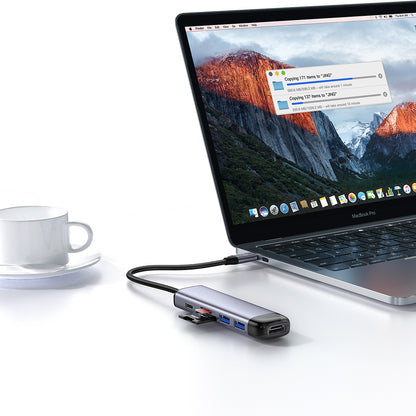 Hub USB-C McDodo HU-7740, 6σε1, Γκρι