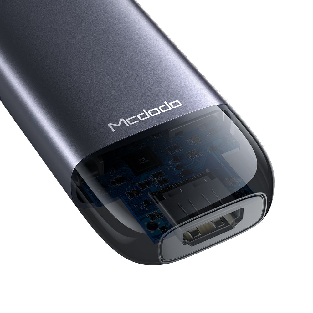 Hub USB-C McDodo HU-7740, 6σε1, Γκρι