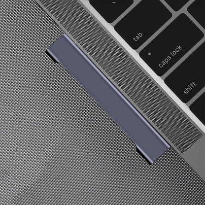 Hub USB-C Techsuit H13 ZenithDock, 4in1, Γκρι