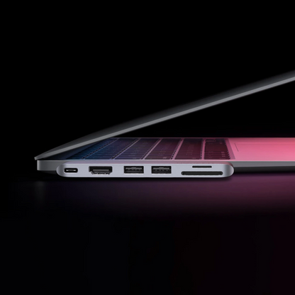 Hub USB-C UGREEN CM380 (80856) για Apple MacBook Pro / Air Series, 2 x USB-A 3.0 - 1 x USB-C - 1 x HDMI - 1 x SD - 1 x microSD