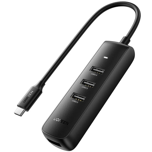 Hub USB-C UGREEN CM416 (10916), 4 x USB-A 3.0, Μαύρο