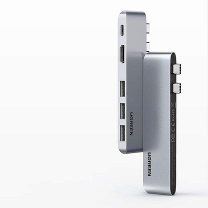 USB-C Hub UGREEN για Apple MacBook Pro / Air Series, 3 x USB-A 3.0 - 1 x USB-C - 1 x HDMI, Γκρι