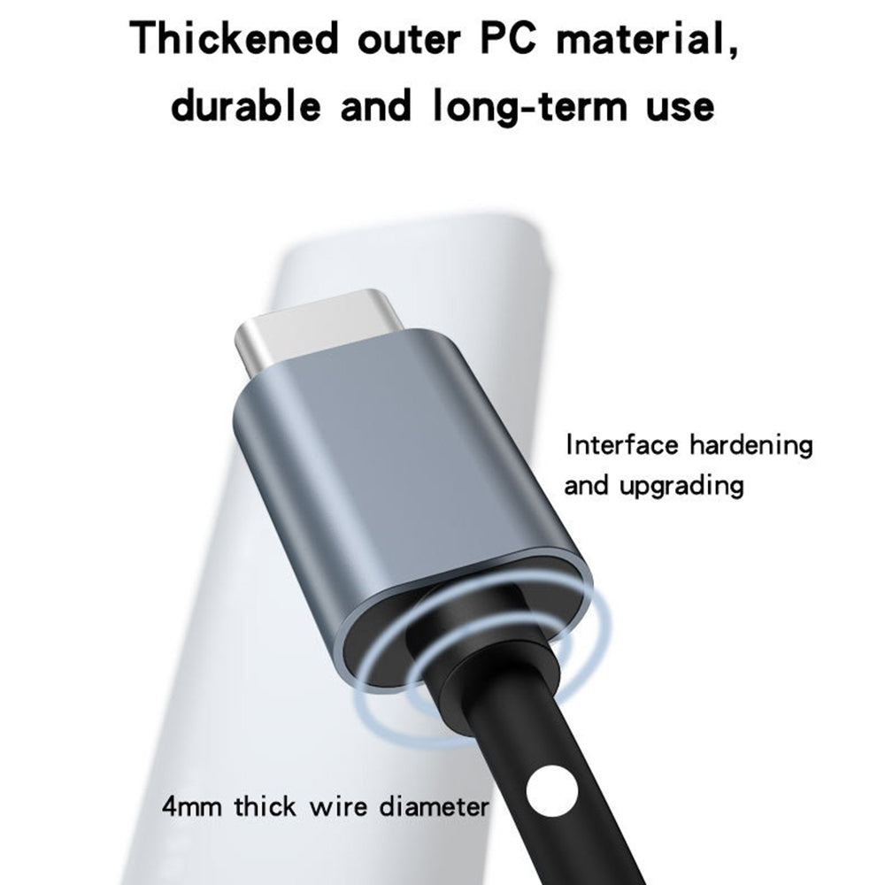 Hub USB-C Yesido HB17, 4in1, Γκρι