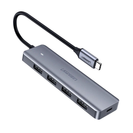 Διανομέας USB-C UGREEN CM219, 4 x USB-A 3.0, γκρι