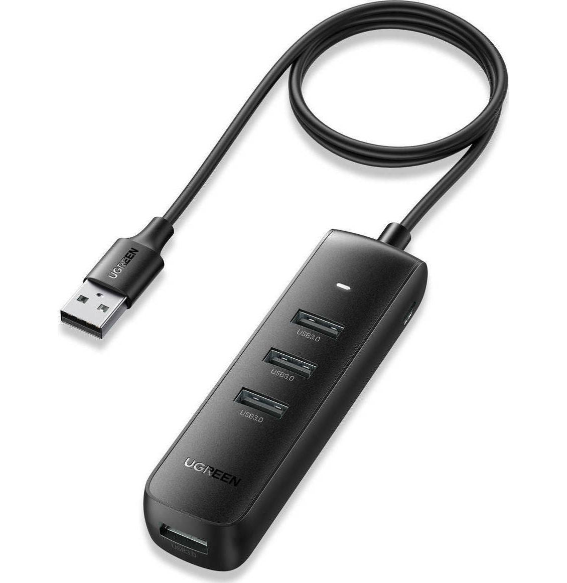 Hub USB UGREEN CM416, 4 x USB-A 3.0, 1m, Μαύρο